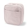 Muji Wrinkle Nylon Large Opening Square Pouch
