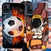For ZTE Blade A71 6.52" Case Cartoon Dinosaur Football TPU Soft Silicone Cover For ZTE Blade A71 2021 A7030 Phone Cases Fundas