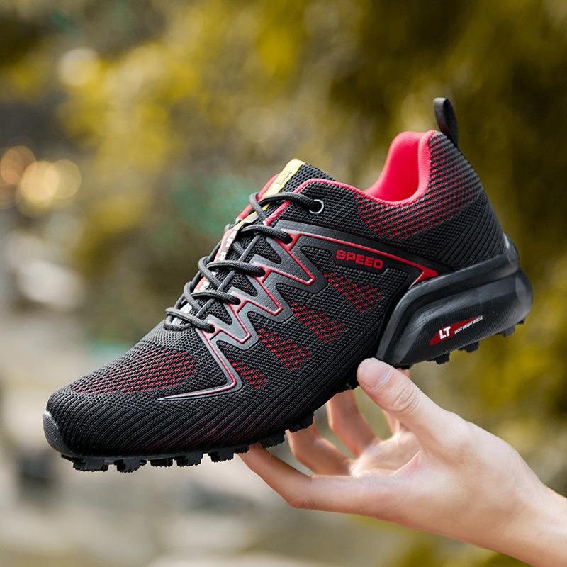 Men's Shoes Running Shoes Large Size Men's Mountain Outdoor Spring Climbing Shoes Hiking Casual Sports Shoes Men