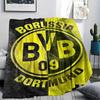 1pz Coperta in Flanella con Stampa di Dortmund, Alta qualità Confortevole per Tutte le Stagioni, Decorazione per la Casa, Calore e Comfort, Perfetta per Regali di Natale28