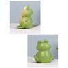 Decorative Frogs Themed Glasses Rack Stand Holder Crafted In Resin For Stylish And Functional Desktop Accessory