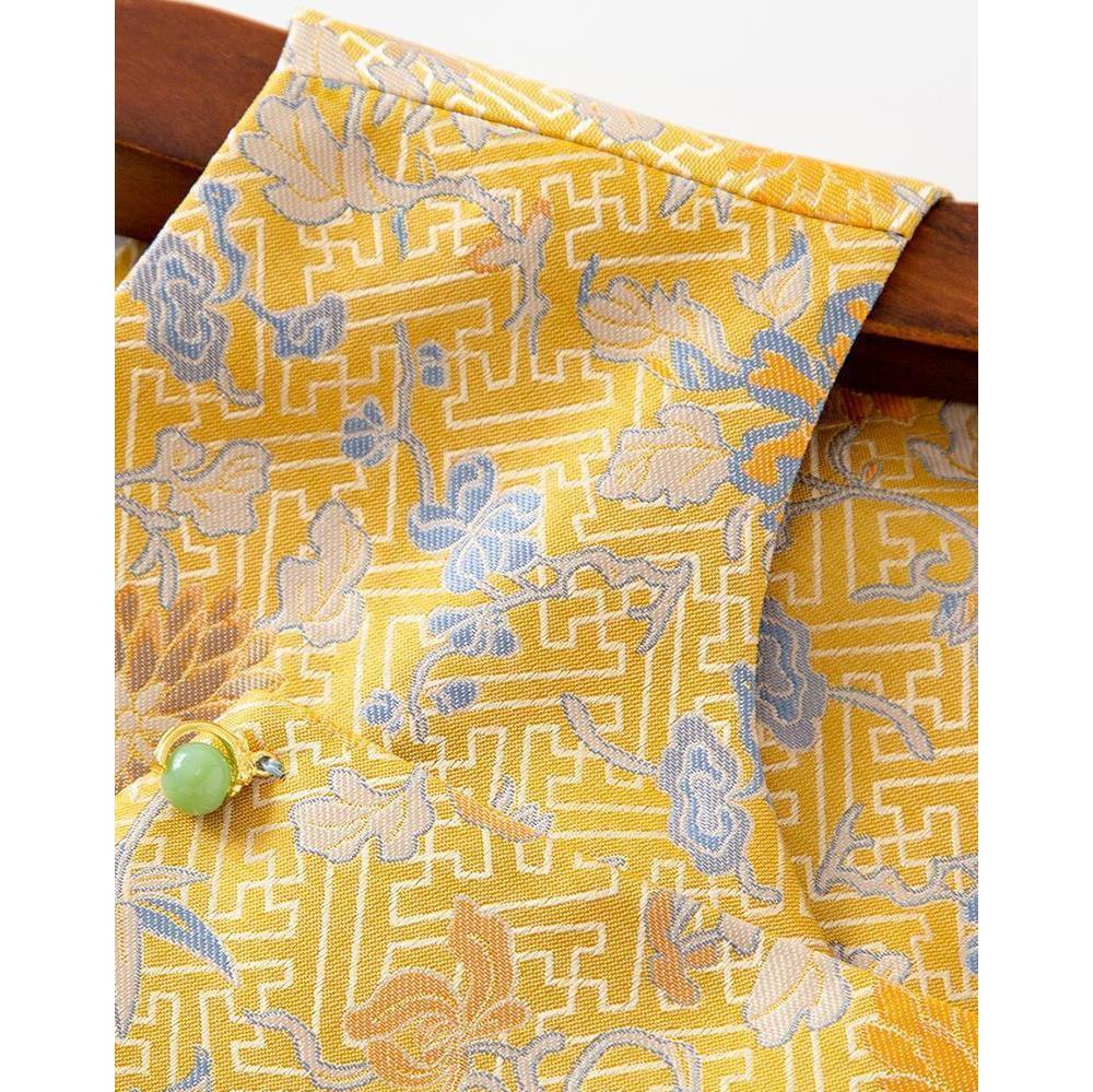 Thin Vest for Women Clothing Ethnic Style Embroidery Vintage Clothes Streetwear Coats Women Jackets Chinese Style Casual Summer