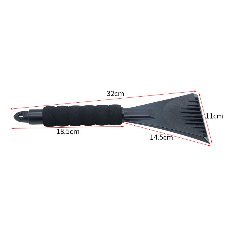 Multi-Use Snow Removal Tool: Car Shovel, Brush, Scraper & De-Icer