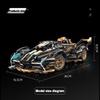 High-Quality 1:14 High-Quality Scale High-Quality Hypercar Construction set High-Quality Building Collection kit Self-assembly High-Quality
