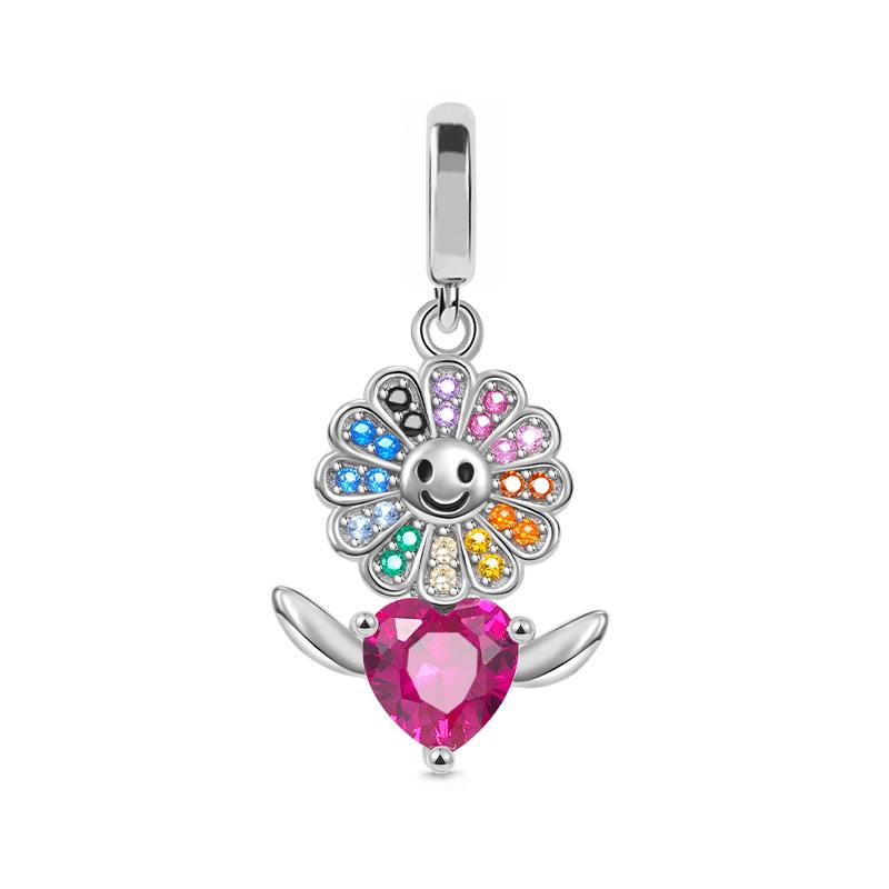 Queen Crown Charm Bead for DIY Jewelry Silver Bracelet Necklace Gift Kids Toy
