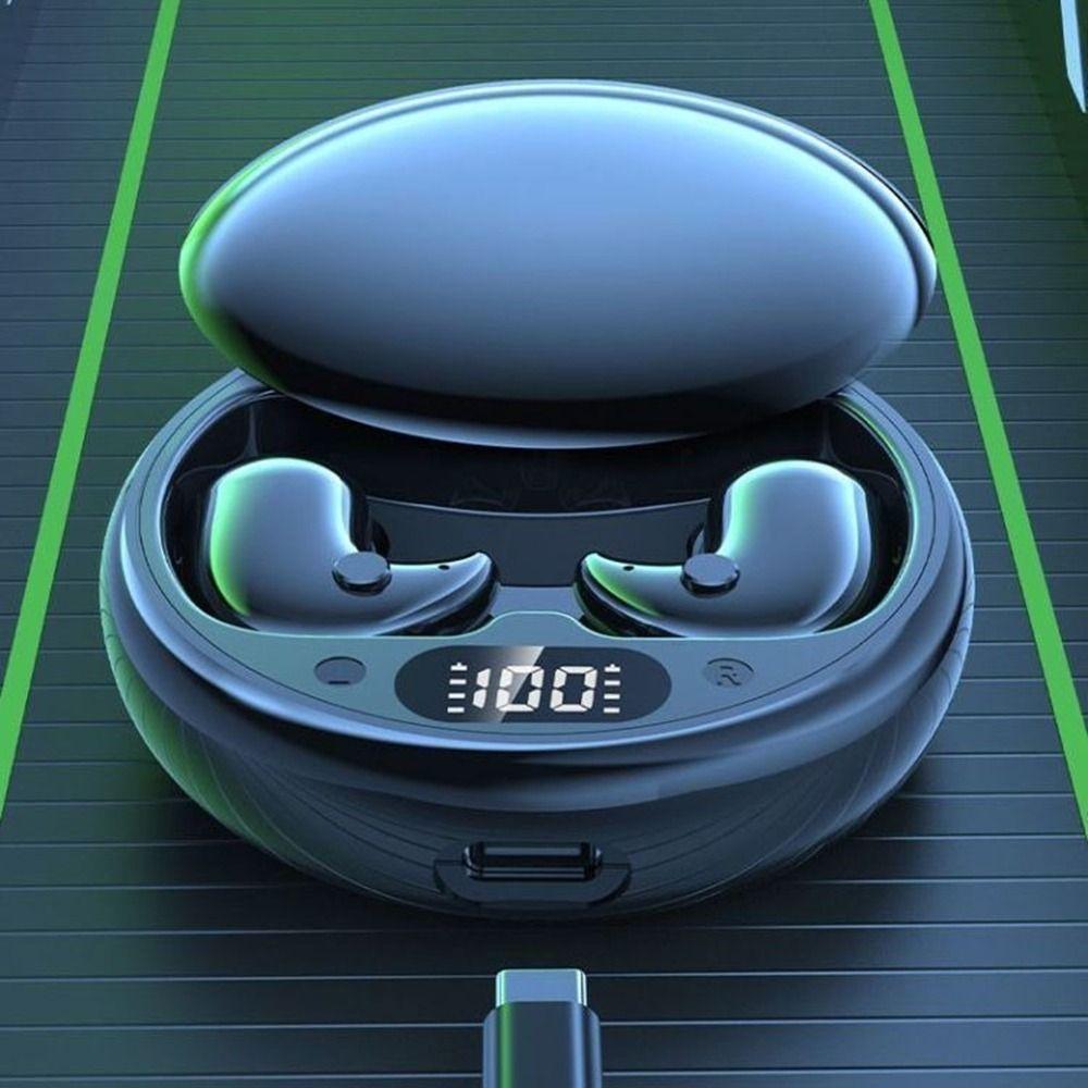 LED Display Bluetooth Earphones Bluetooth 5.3 Invisible Sleep Headphones Deep Sleep Earbuds  Office
