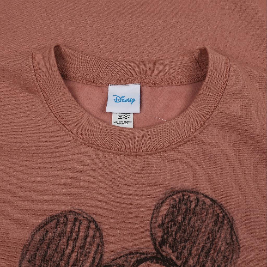 Disney Womens/Ladies Mickey Forward Sketch Crew Neck Sweatshirt