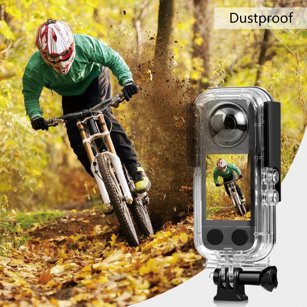 Custodia Subacquea Impermeabile per Fotocamera Panoramica Insta360 X3