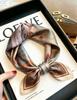 [111 mulberry silk] Bonas women's silk small square scarf silk scarf 11 new autumn and winter gift mother small scarf