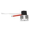 3D Printer Hot End Kit Brass 0.4MM Nozzle 300 celsius  Heating Block 24V 50W Heating Rod Extruder Hotend Kit for