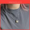 Kawaii Star And Animal Alloy Necklace With Pendant For Casual Women