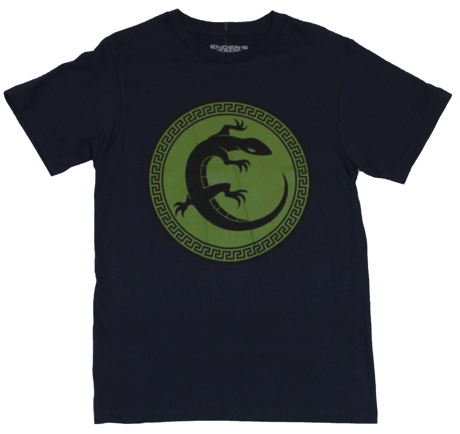 Ender Game Adult New T-shirt Salamander Army Circle Logo Pic S
