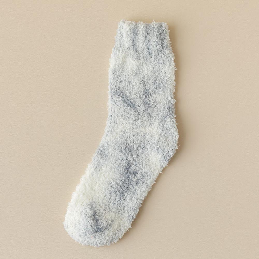 Șosete Femei Coral Plush Coral Fleece Sosete Îngroșate Pardoseală Sosete Moale Papuc