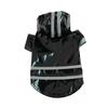PU Dog Hooded Raincoat Towable Small Dog Clothes Stylish Dog Rain Cloak  Puppy