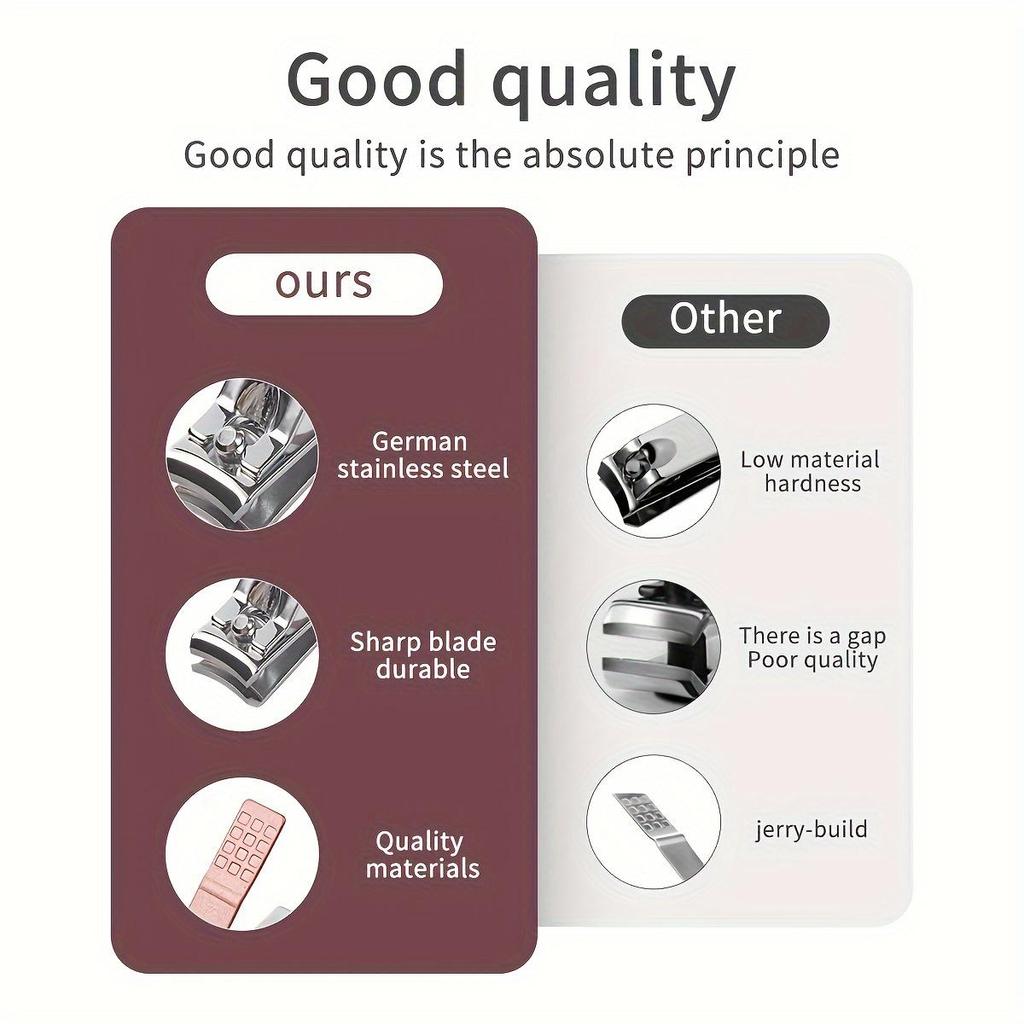 7/16/28 Pieces Nail Clippers Manicure Set Professional Manicure Set Personal Care Set Stainless Steel Travel Nail Clippers Toolkit