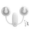 Innovativer tragbarer Nackenventilator, Doppellüfter für ein unvergleichliches Kühlerlebnis, Hohe Flexibilität & Ultra-leiser Betrieb, Perfekt für überall, wo Sie hingehen