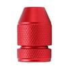 Adjustable Drill Stop Collar Aluminum Alloy Red Anti Slip Nylon Inner Ring Drill Stop Collar for