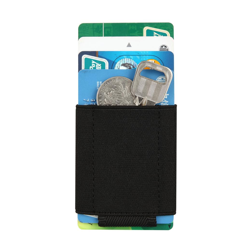 Minimal Elastic Wallet Men's Mini Elastic Card Pack Credit Card Bank Card Clip Gift