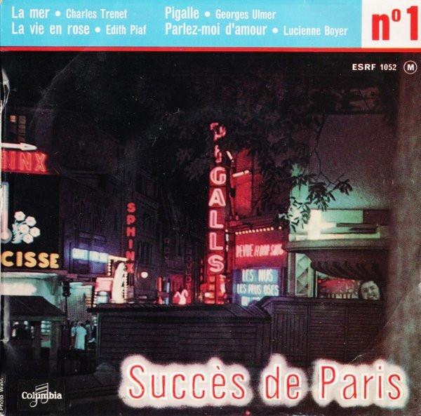 

7inch Record VARIOUS - Paris Success No. 1 ESRF1052 Columbia France Pop Used