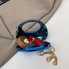 Women's Shiny Mini Crescent Chain Bag - Exquisite Lipstick & Coin Crossbody Purse