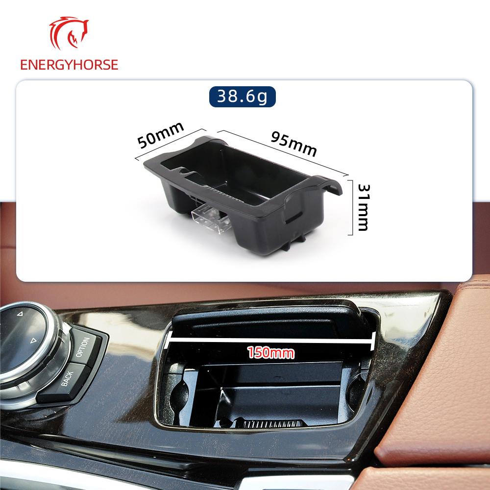 Car Front Center Console Ashtray Cover 51169206347 Replacement for BMW 5 Serie F10 F11 F18 Automotive Interior Accessories