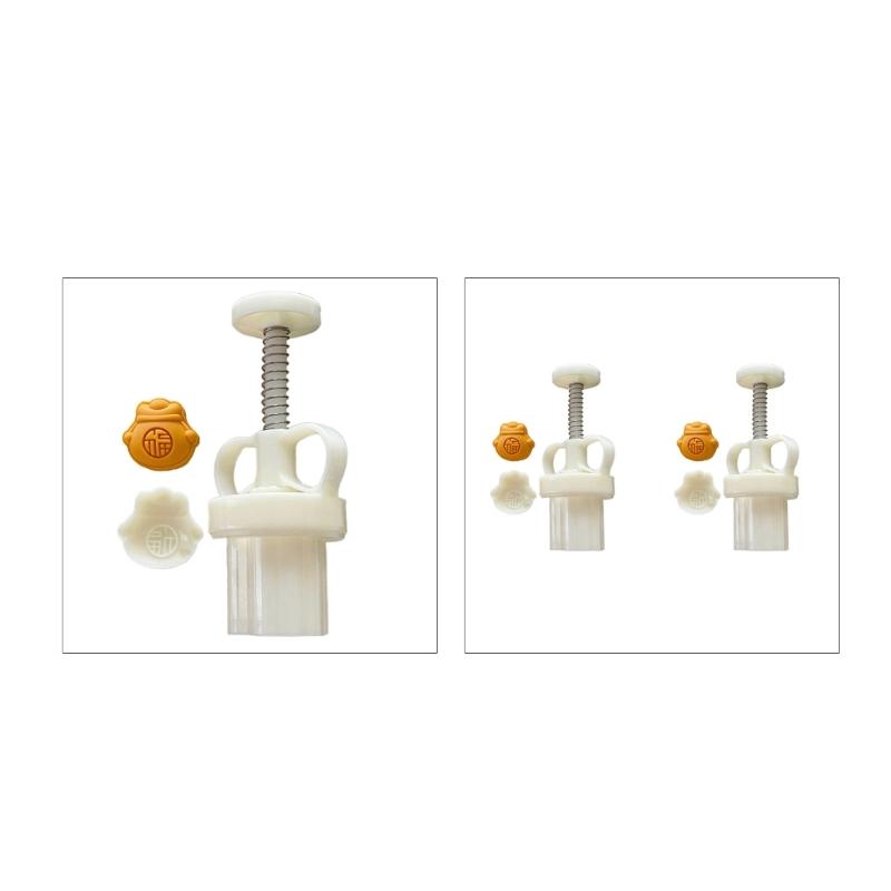 Mini Purse Shape Mooncake Press Mold Cookie Stamps Chinese MidAutumn Moon Cake Makers Decoration Tool for DIY Cookie
