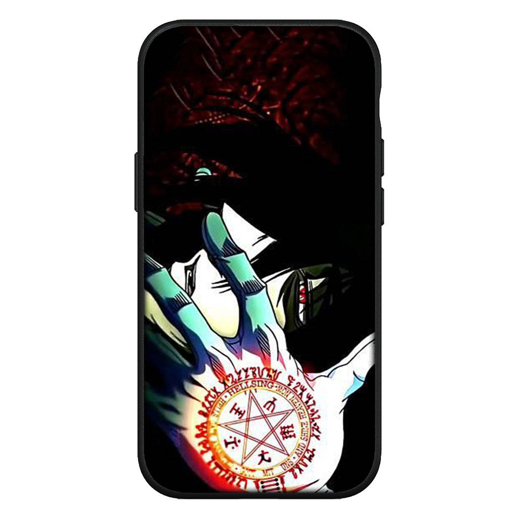 Cover for iPhone 16 15 Xiaomi Redmi Note 14 13 12 11 Pro Max X 8 9 16e Samsung Galaxy S25 S24 S23 Moto G85 G75 OPPO Huawei Hellsing Alucard Phone Case