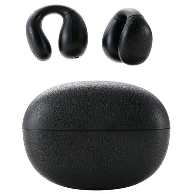Elecom Wireless Bluetooth Ear Cuff AAC 5 Hours Continuous Touch Voice Assistant Truly Black Earphones, 5.4, Type, Lightweight, Compatible, Playback