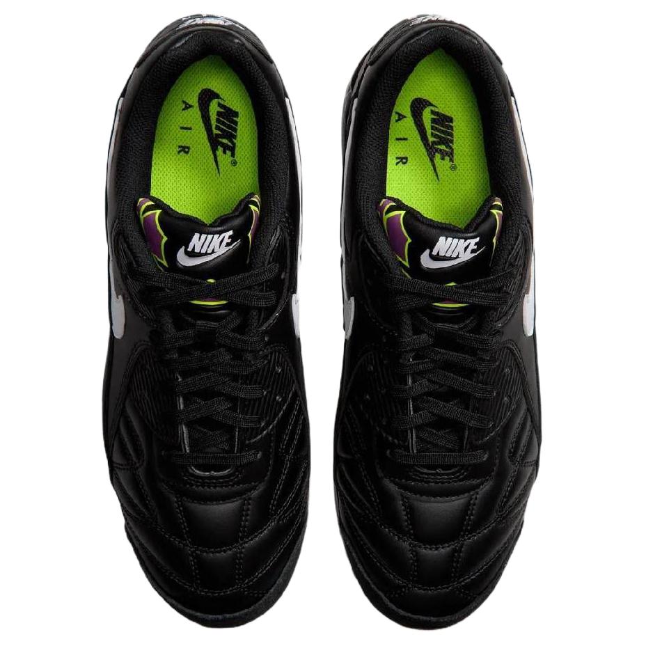 Nike Air Max 90 Laufschuhe Unisex Niedrig geschnitten Schwarz IQ7129-001