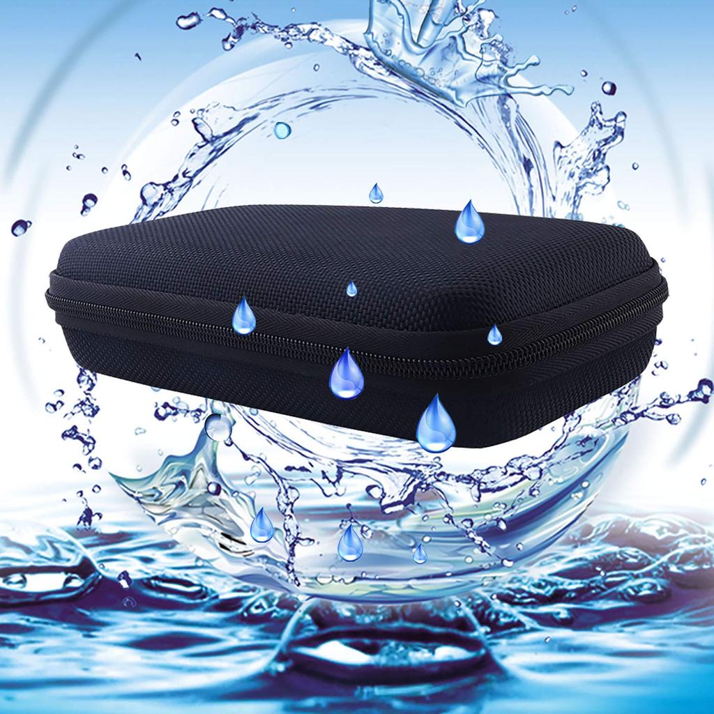 Aufbewahrungskoffer für Niederfrequenz-Therapiegerät Aufbewahrung JP HV-F314/HV-F312 Koffer-WERJIA (Groß (Schwarz))