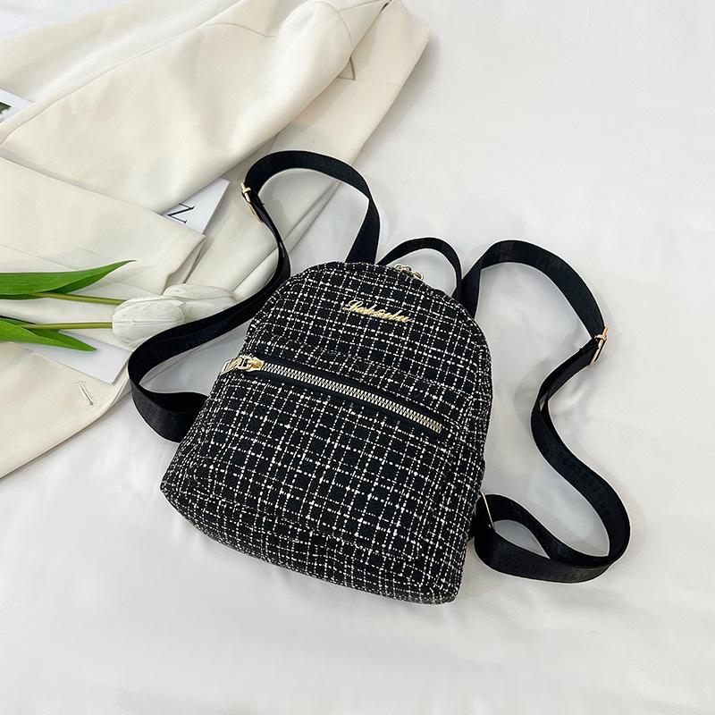 

Модный популярный рюкзак женский 2025 новая мода универсальный женский высокая ценность зарубежный стиль дорожный рюкзак рюкзак чёрный