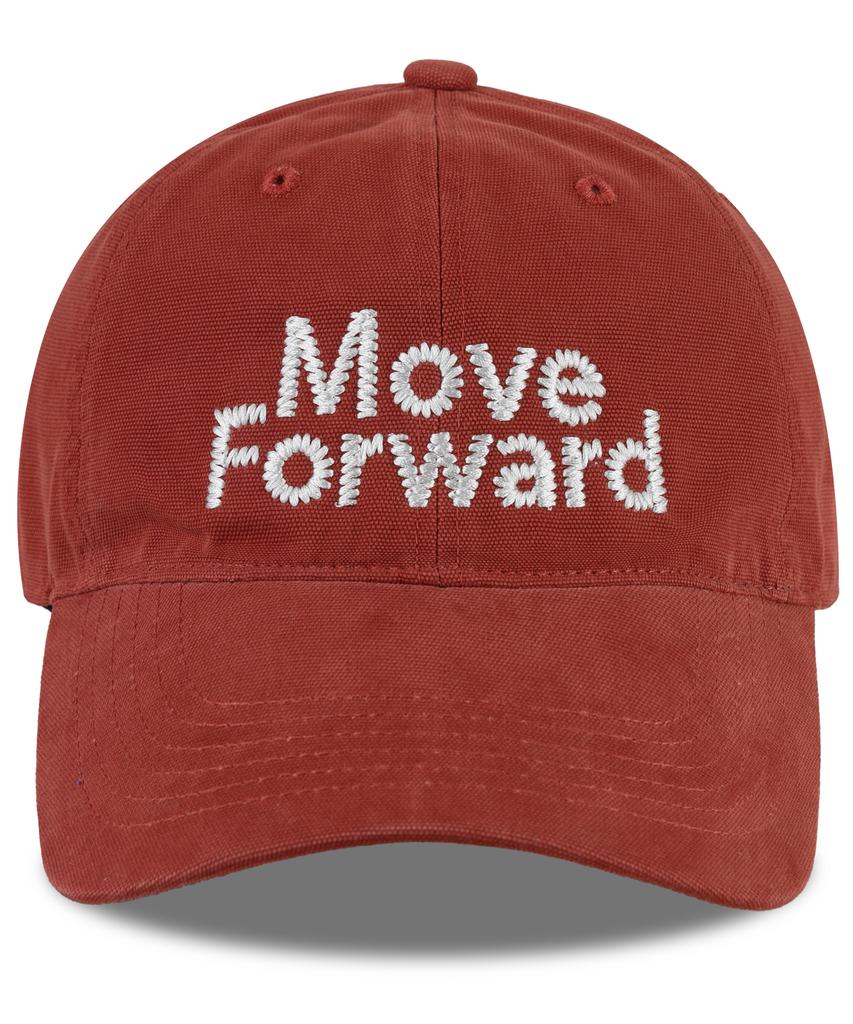 Wig Move Forward Canvas Ball Cap-Brick