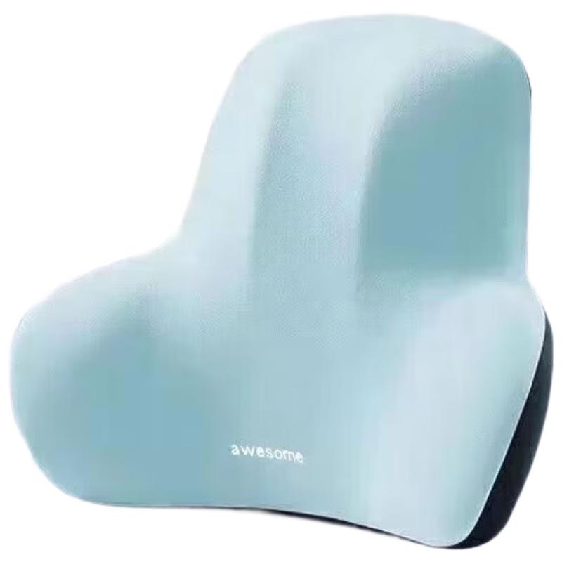 Memory Foam Ergonomic Lumbar & Neck Support Cushion