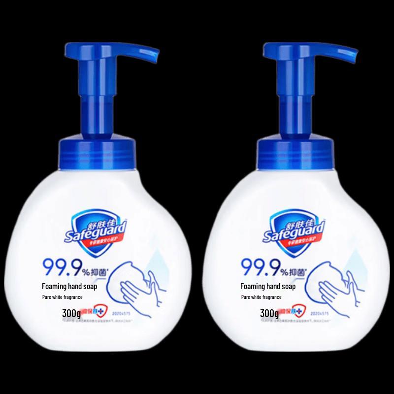 Safeguard Pure White Антибактериальная пенка для мытья рук с ароматом