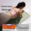 OEING Non-slip Rubber Yoga Mat with Mandala Alignment Line