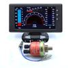 5" LCD 4 In1 Racing Gauge VOLT RPM WATER TEMP OIL PRESS PSI and Bar Car Auto Gauge LED Gauge