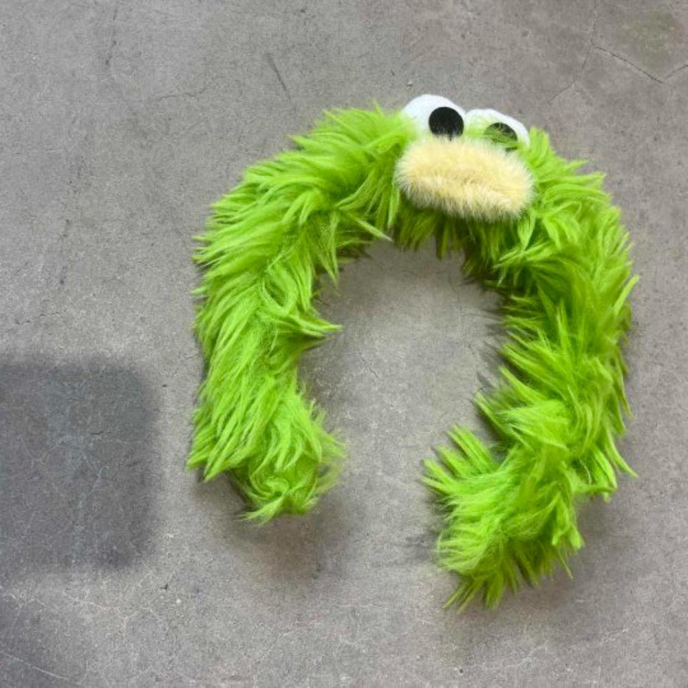 Plush Ugly Doll Headband Hair Accessories Cartoon Hair Hoop Creative Funny Hair Hoop  Photograph
