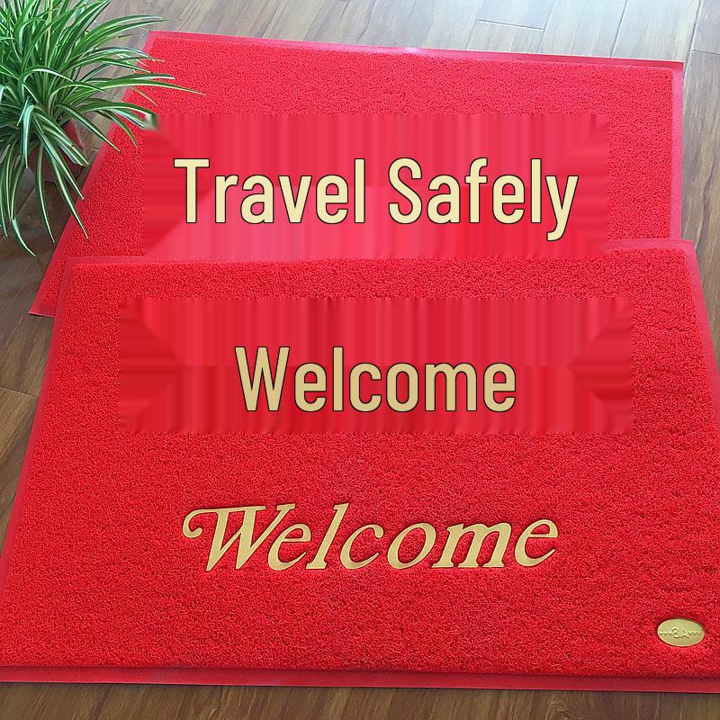 Oupuwei Peace & Safety Coiled Outdoor Entrance Mat