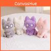 Plush Cement Cat Toy Cartoon Animal Stuffed Doll Bedroom Decoration 13cm Gift