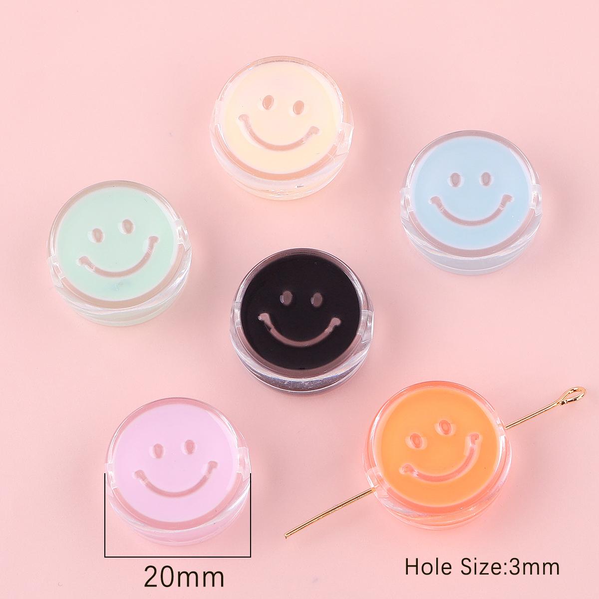 

4 шт. прозрачные акриловые масляные аксессуары для изготовления ювелирных изделий «сделай сам», очаровательное украшение 20*20*8mm