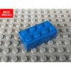 100pcs Lot MY OWN CREATION Blocks Vibrant White Red Black Brick 2x4 3001 City Miniature Learning Building Blocks Playthings Children Present
