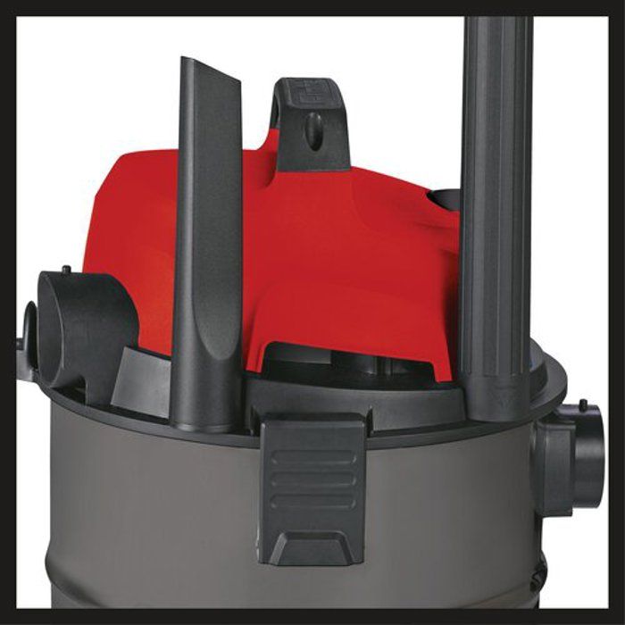 Einhell aspirateur eaux et poussières tc-vc 1815 (1250 w, cuve 15l, livré avec accessoires)