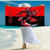 Personalisiertes, maßgeschneidertes Strandtuch mit RWBY Volume-Muster - weich, saugfähig, schnell trocknend, perfekt für Schwimmen, Camping & Baden