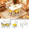 Multistyles Dollhouse Miniature Wood Desk Doll House Decoration Accessories