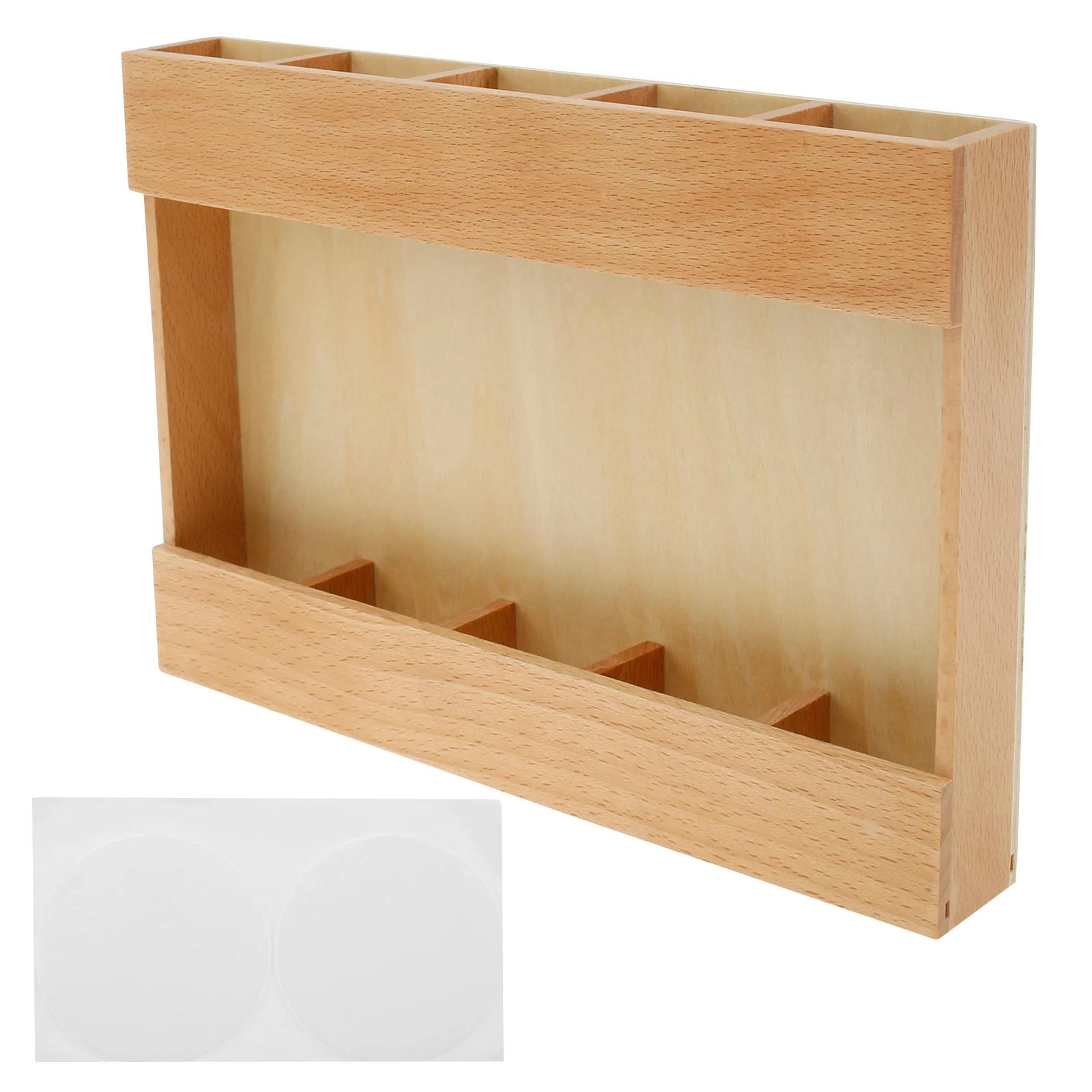 

Wooden Straw Holder, Tumbler Straw Wall Mounted Organizer, Cupboard Drinking Straw Rack Storage