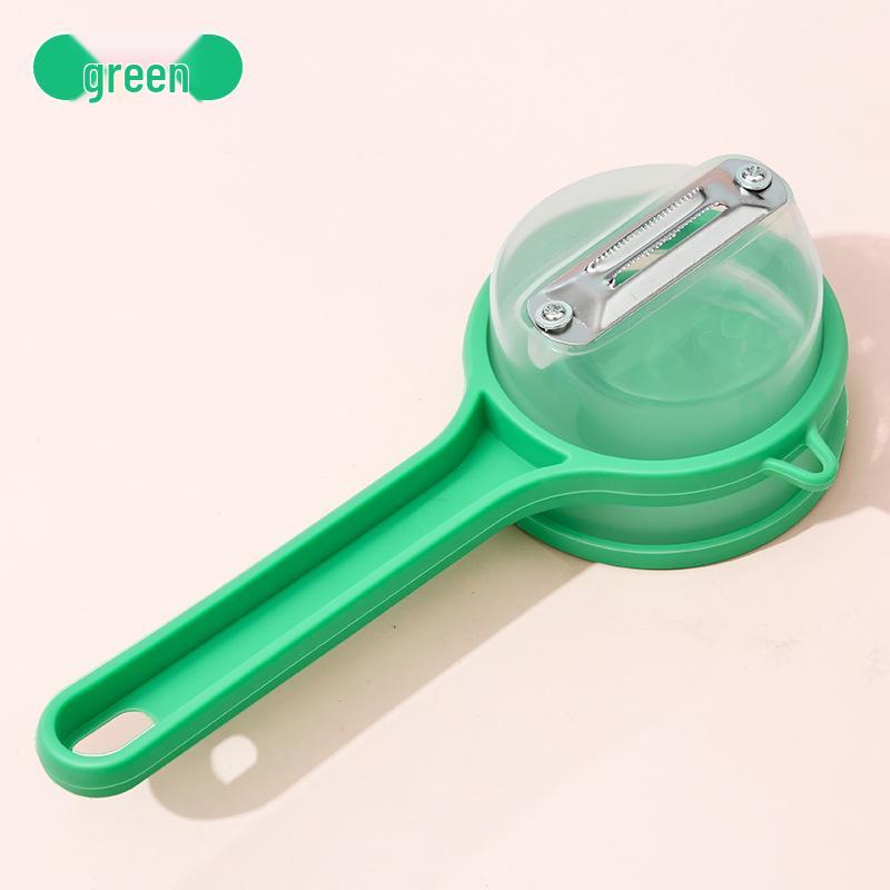 Multifunctional Kitchen Peeler with Storage - Ideal for Potatoes and Fruits