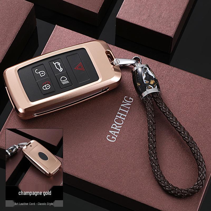 Land Rover & Jaguar Key Case - Metal Alloy Shell for Range Rover & Discovery
