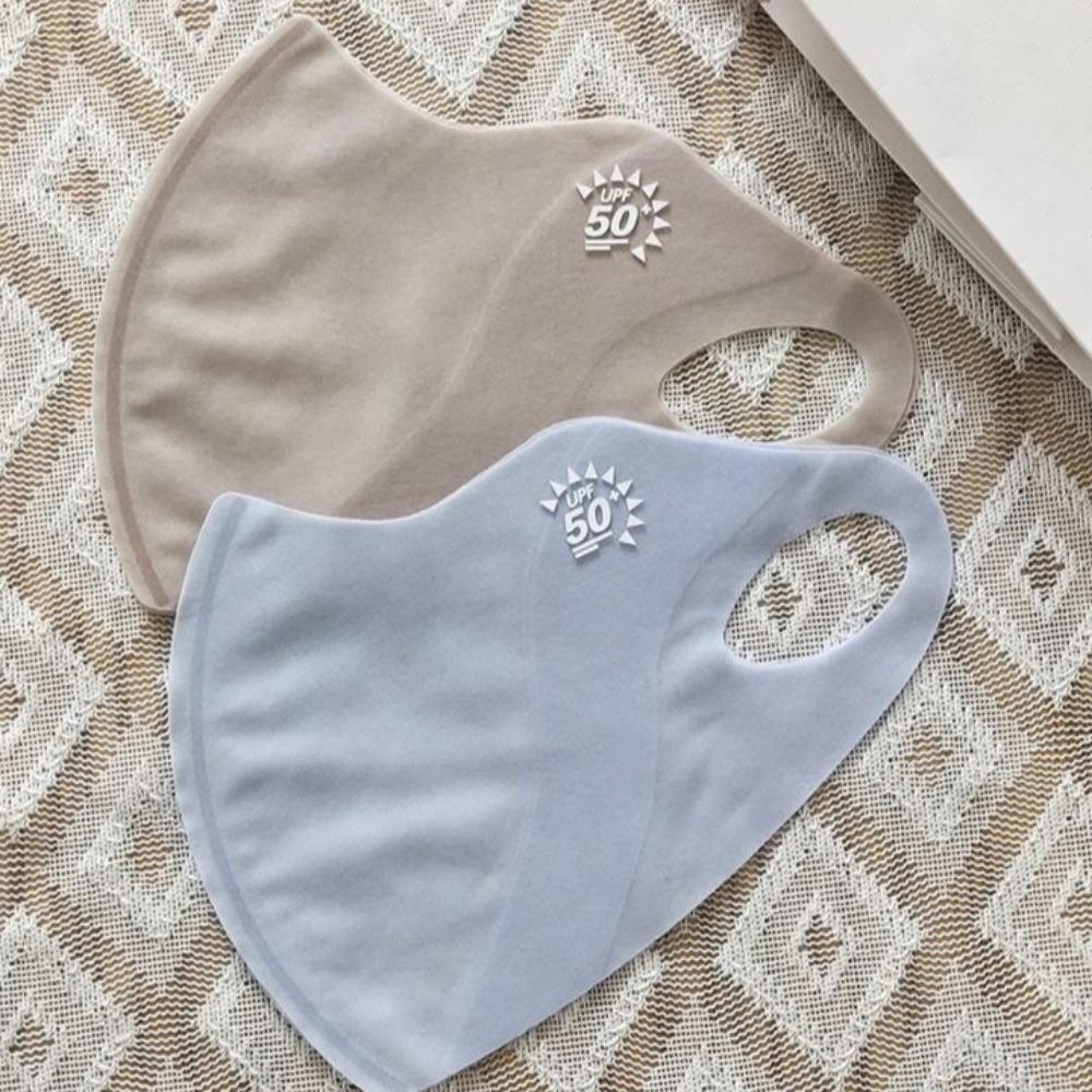Hot Sale Breathable Ice Silk Mask Anti-UV Anti Pollen Riding Face Mask Traceless Ultrathin Face Veil Summer