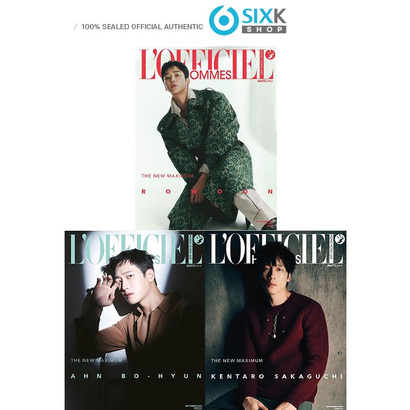 [Pre-order] L'OFFICIEL Hong Kong Launch Issue – 3 Cover Versions (Rowoon(SF9), Ahn Bo-hyun, Kentaro Sakaguchi)