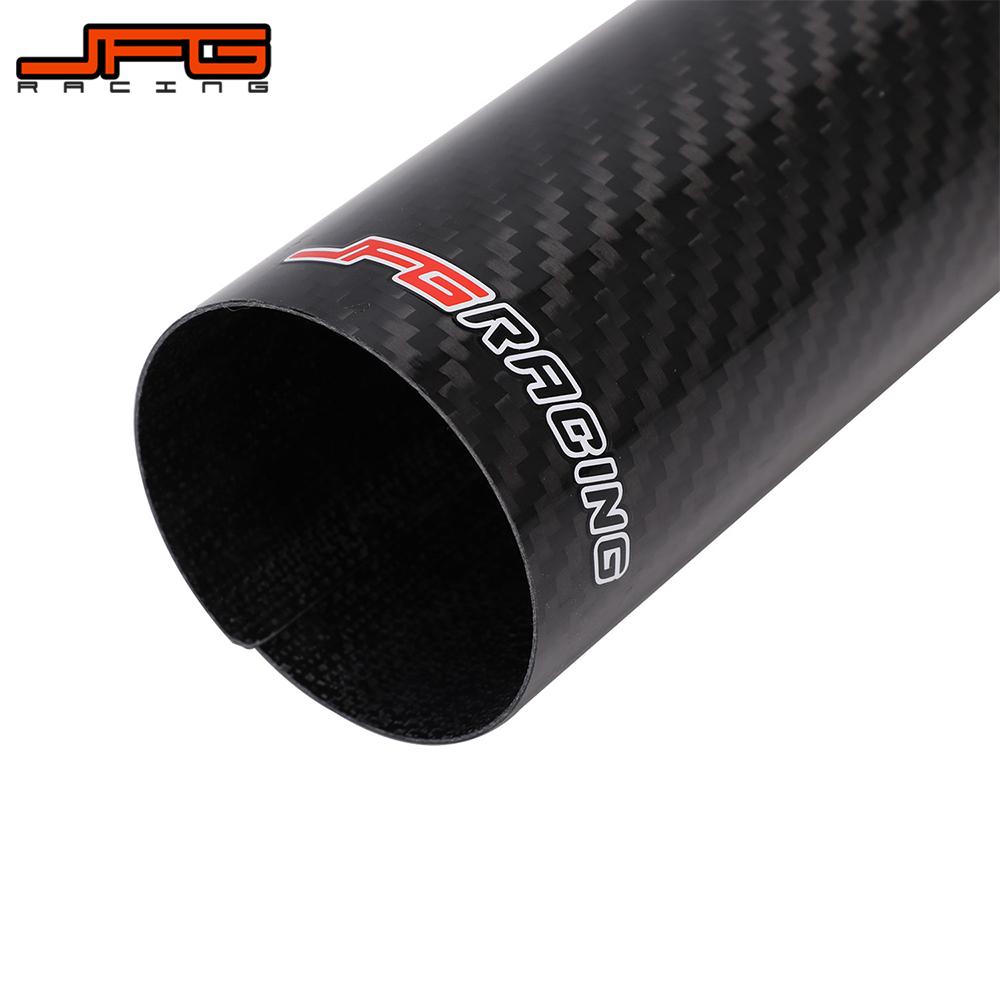 Motorrad 160-250 MM Carbon Fiber Einstellbare Gabel Schock Schutz Schutz Für YAMAHA KTM HONDA Auf/Off straße Pit Dirt